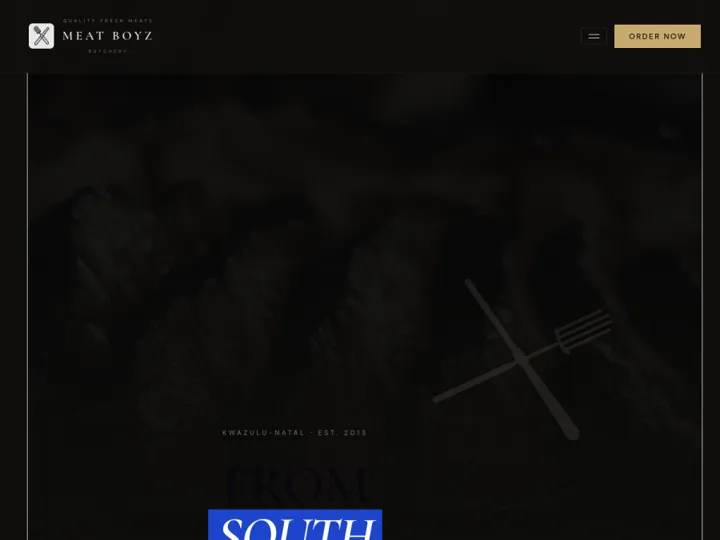 Meat Boyz online butchery hero